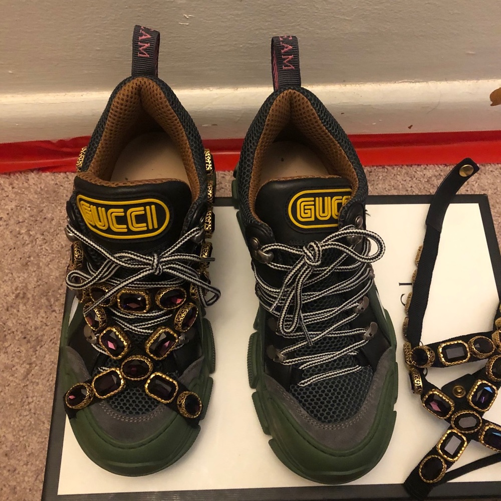 Gucci flashtrek boots